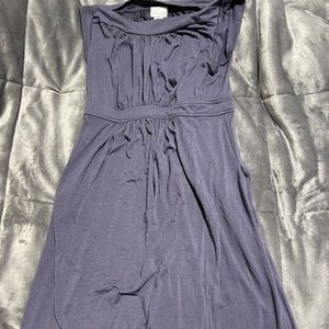 Motherhood purple dress size medium